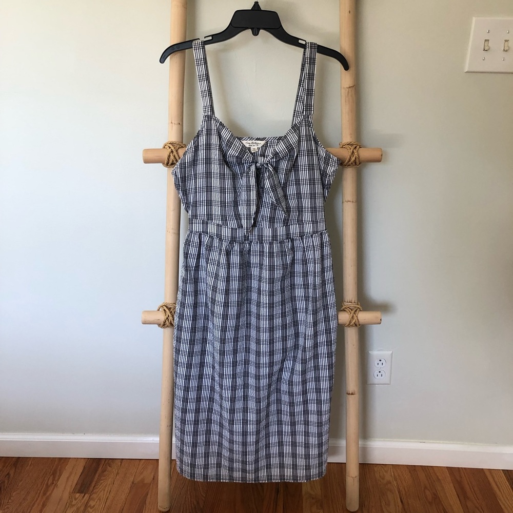 NWOT Plaid summer dress Size10-12